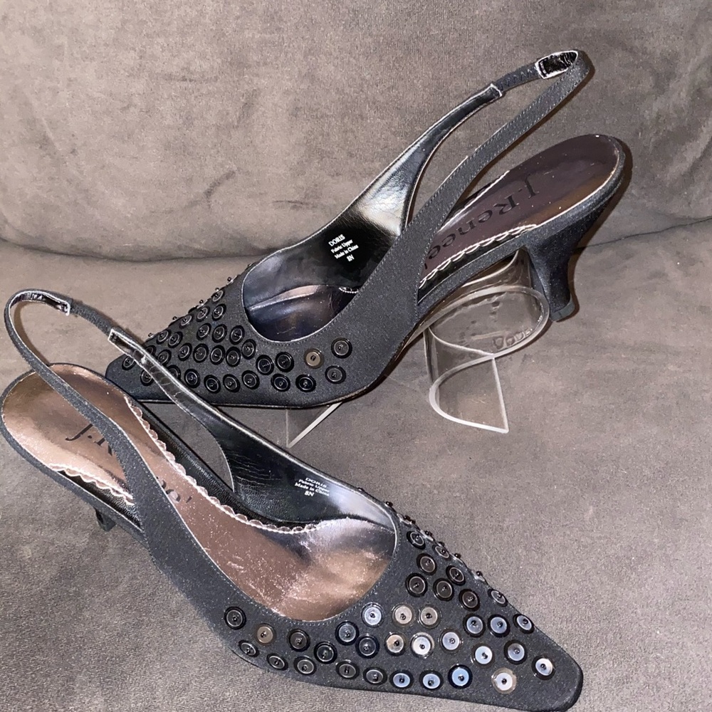 Size 8N J Renee Sling Back Shoes